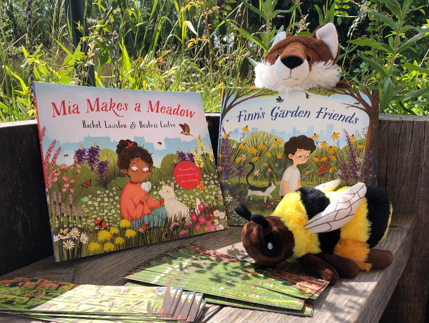 Mia Makes a Meadow & Finn’s Garden Friends 
